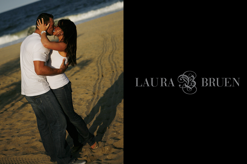 Long Branch NJ - Engagement Portraits - Laura Bruen, Photographer